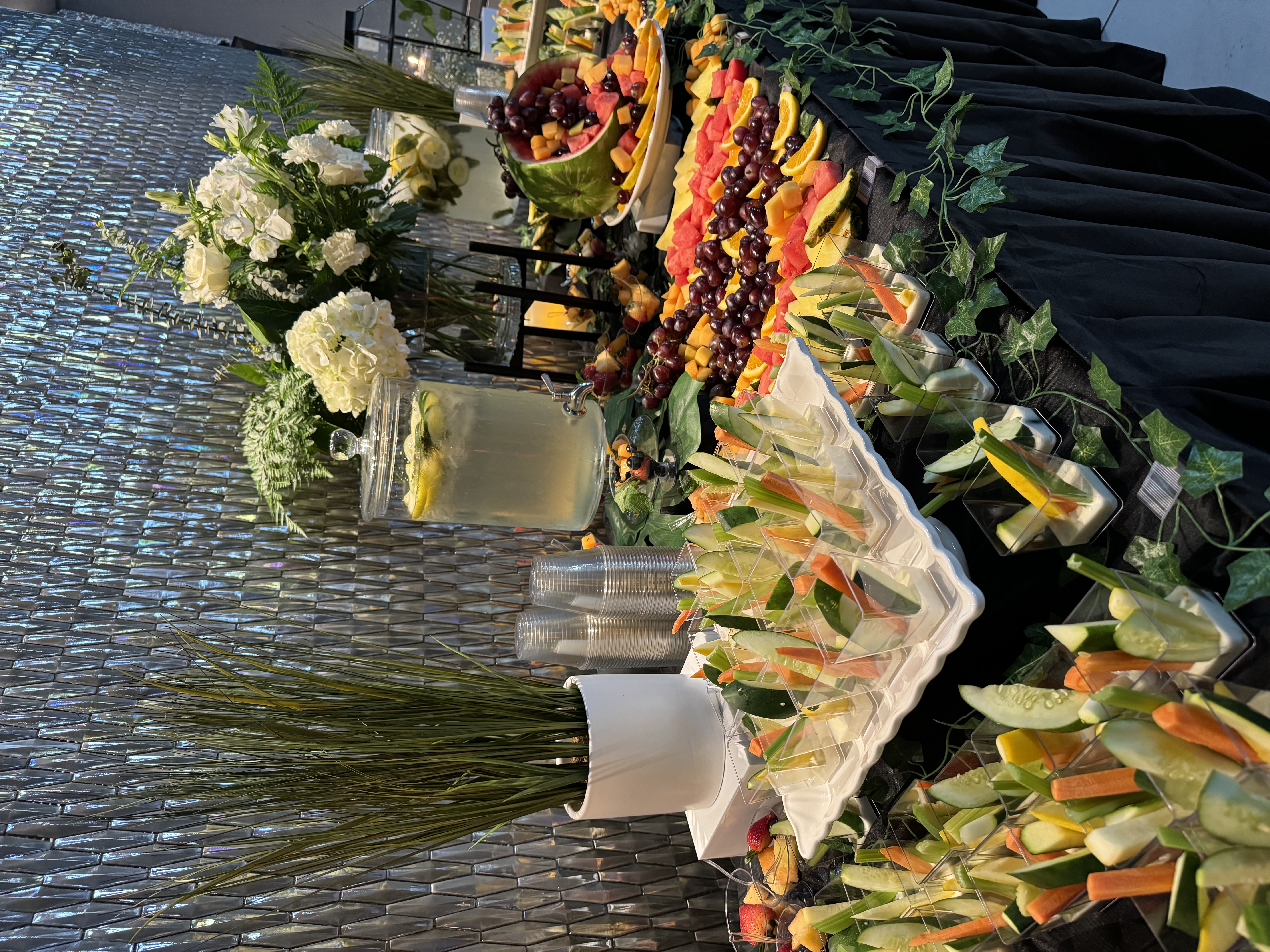 Soul food catering spread for family reunion Maryland