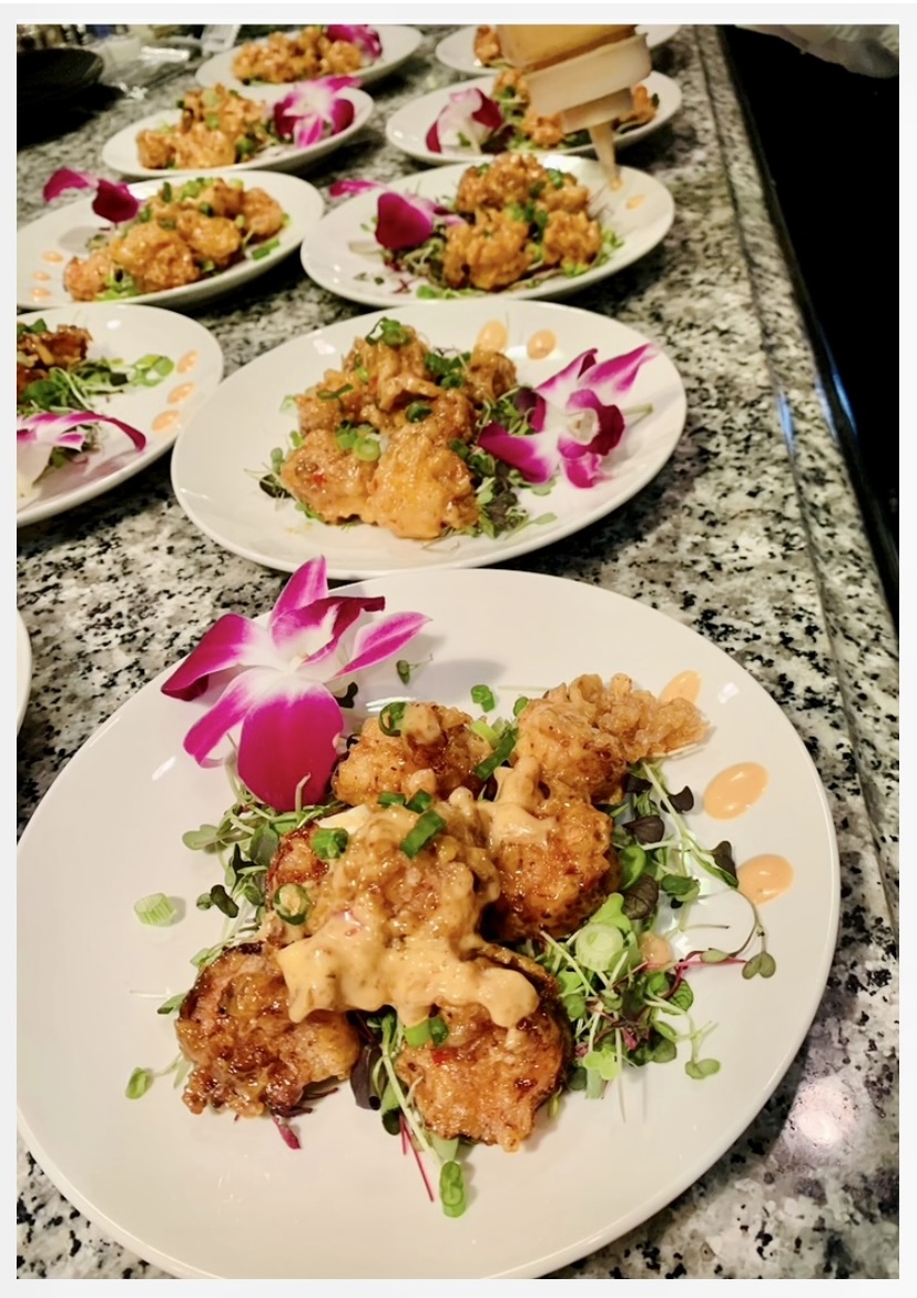 Corporate catering buffet setup Maryland