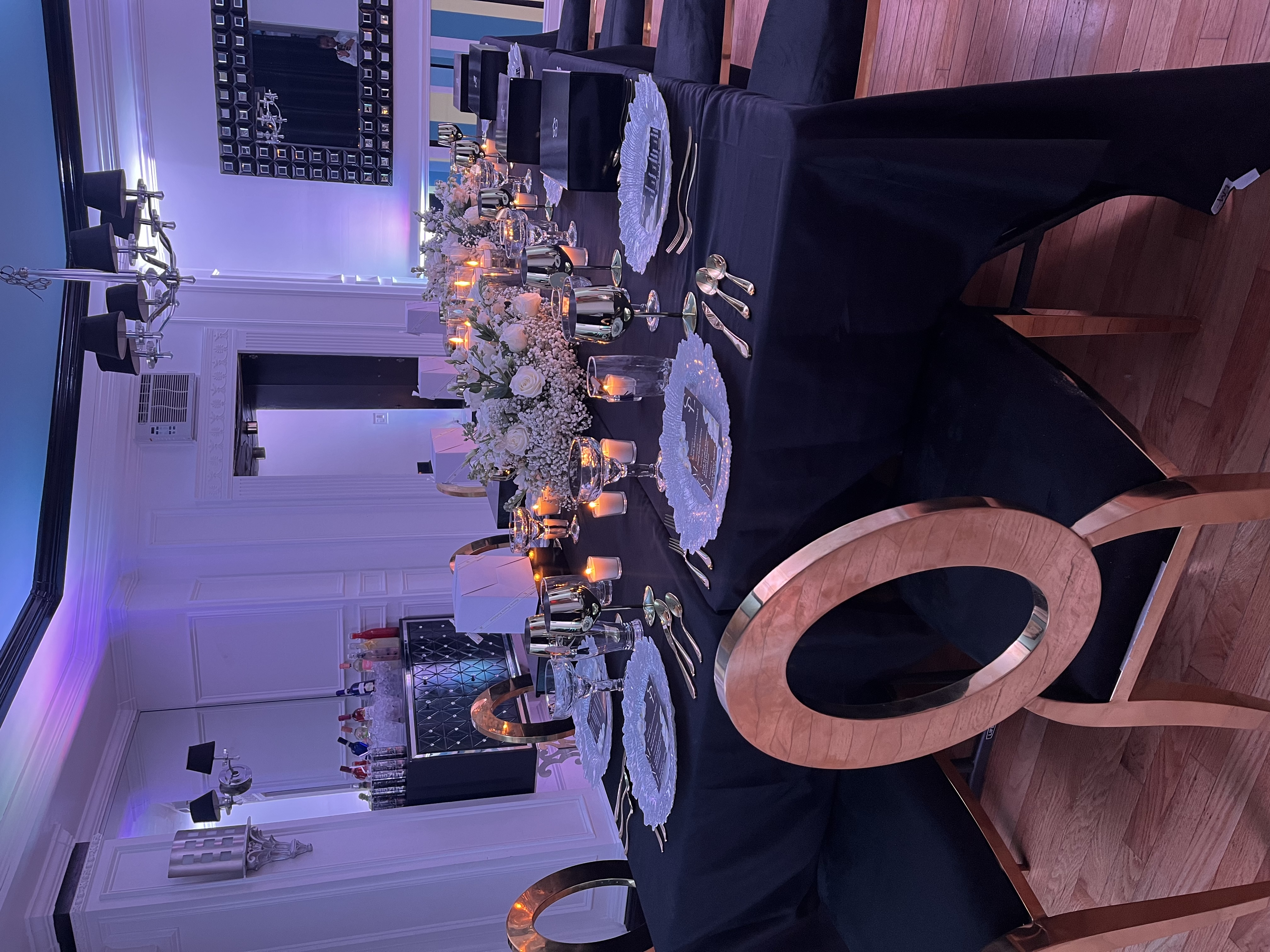 Elegant catering spread