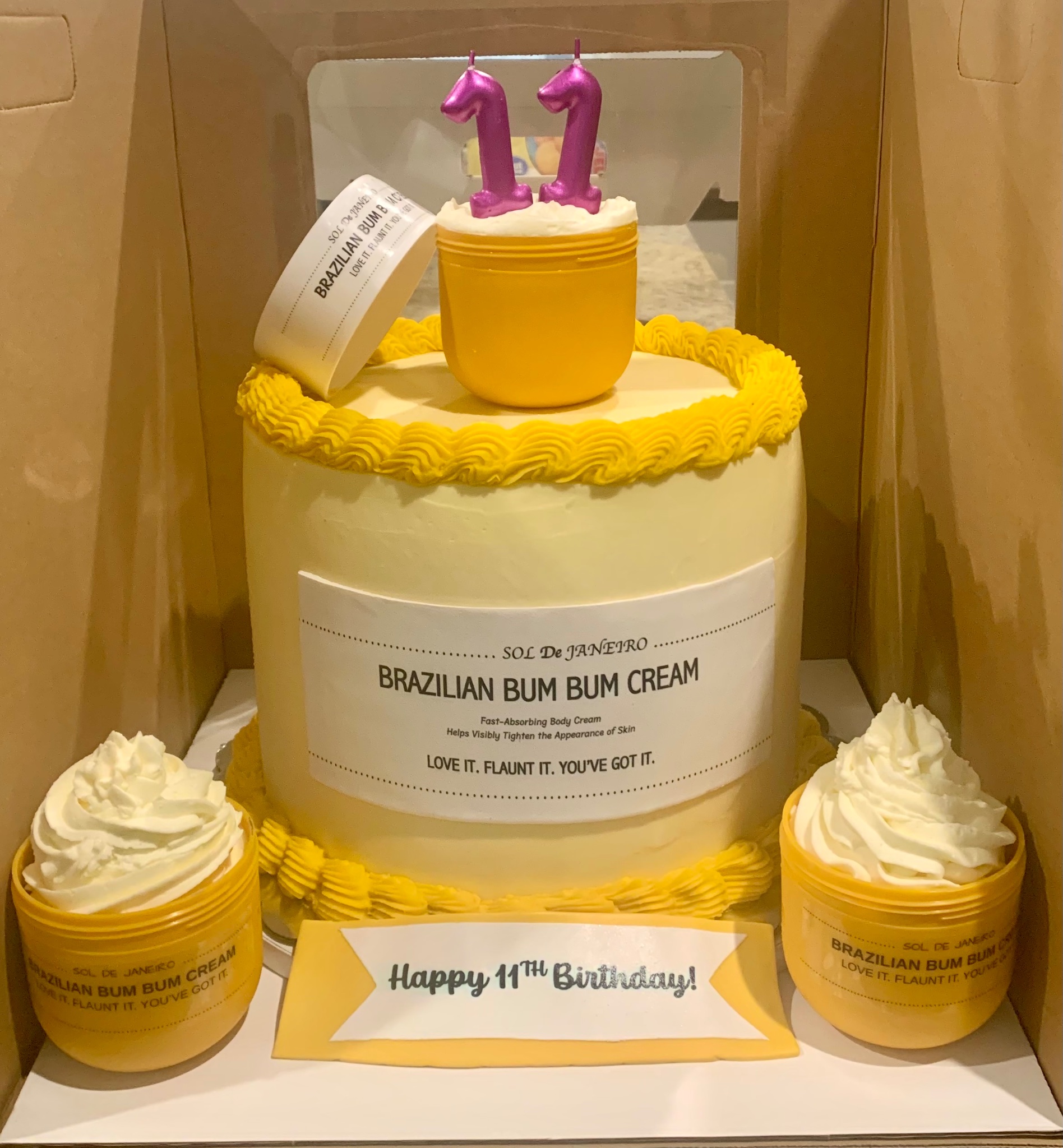 Custom decorated cake
