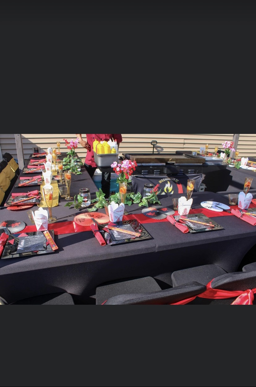 Elegant event table setting