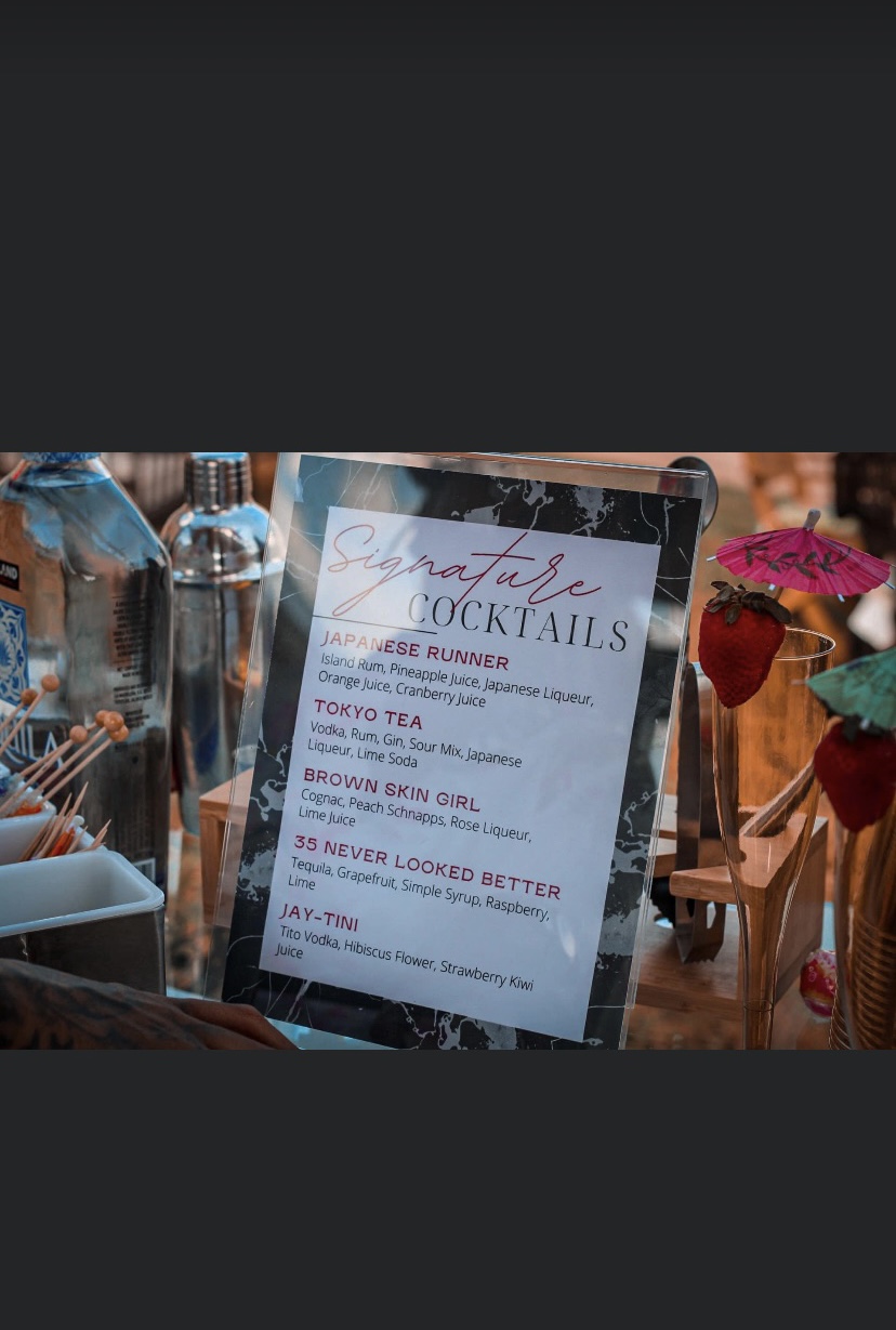 Elegant event catering presentation Southern Maryland