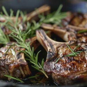 Honey Jerk Lamb Chops